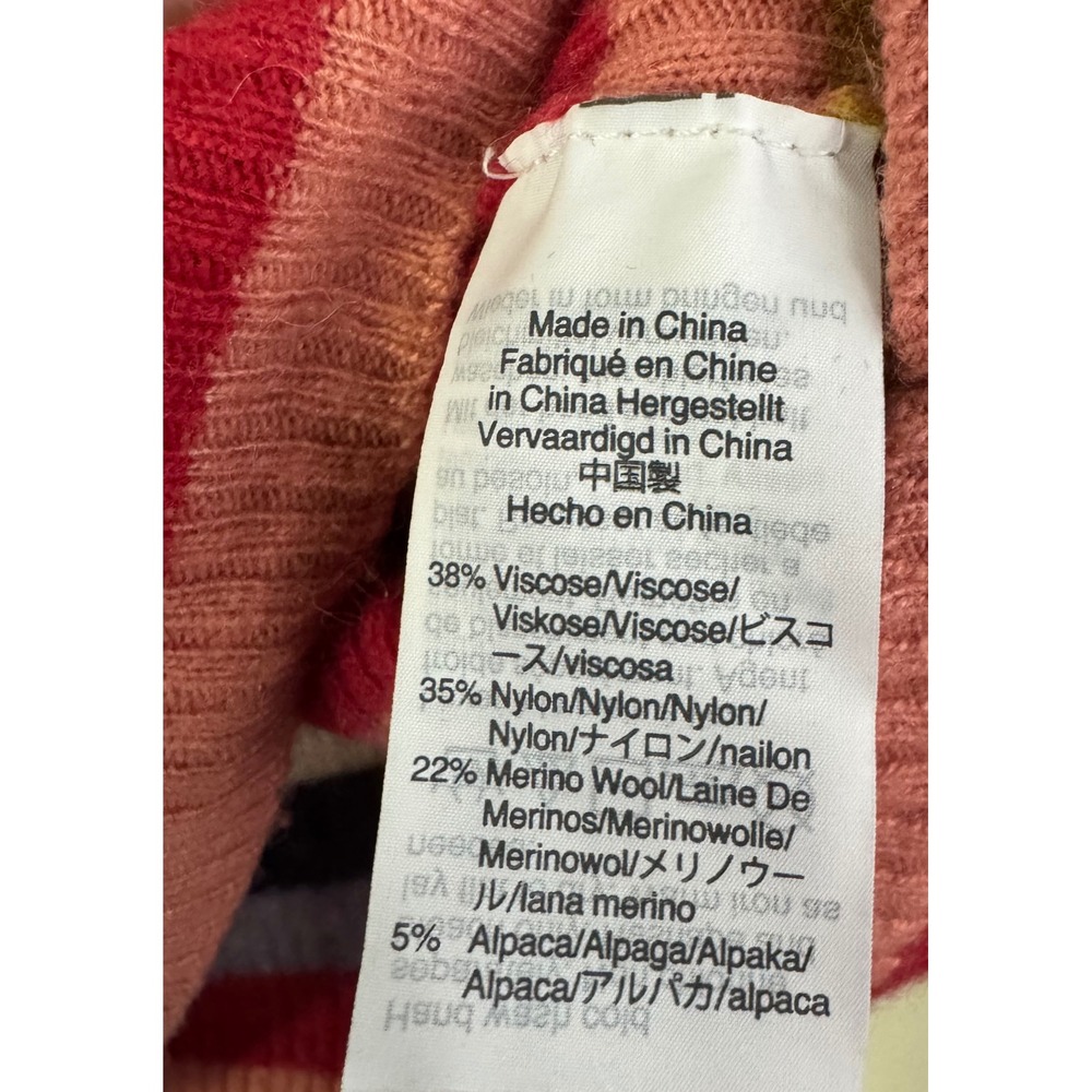 Madewell Striped Sweater XS Merino - Picture 4 of 7